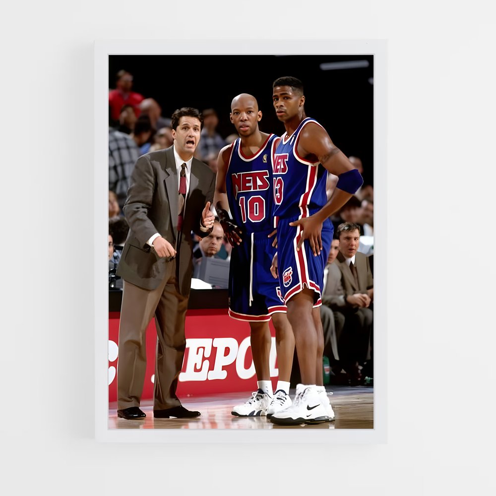 Poster L'Entraîneur Visionnaire – affiche Basketball (vue 3)